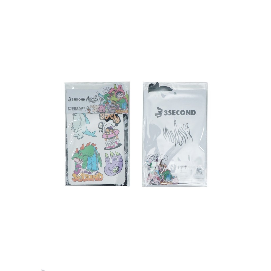 3Second x Muklay Sticker Pack PVCE 091223
