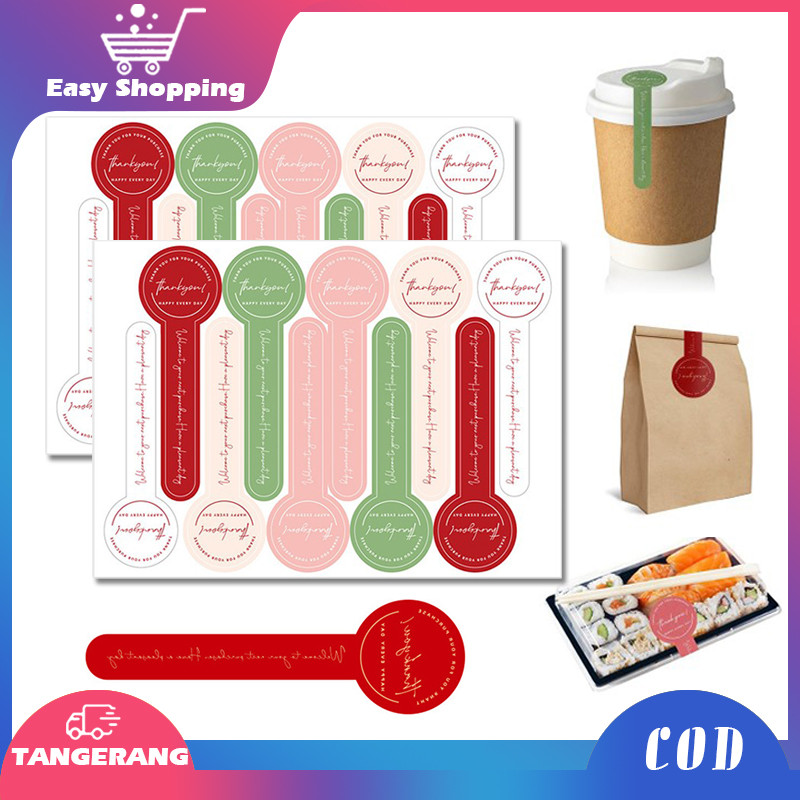 

200pcs Stiker Handmade Stiker Label Box Kue Serbaguna