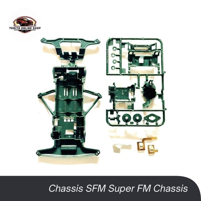 Rep Tamiya Chassis SFM Reinforced Super FM Chassis Mini 4WD Mowang
