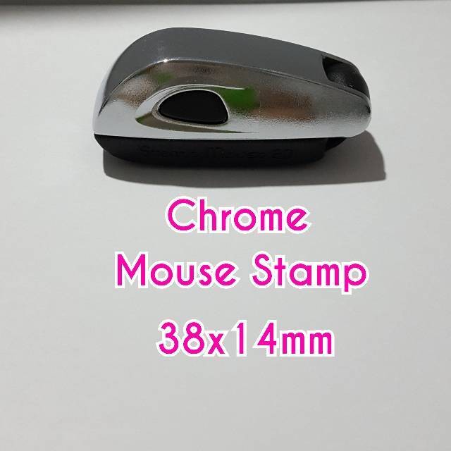 

Mouse stamp 722 tutup menempel badan super imut stempel nama langsung cop