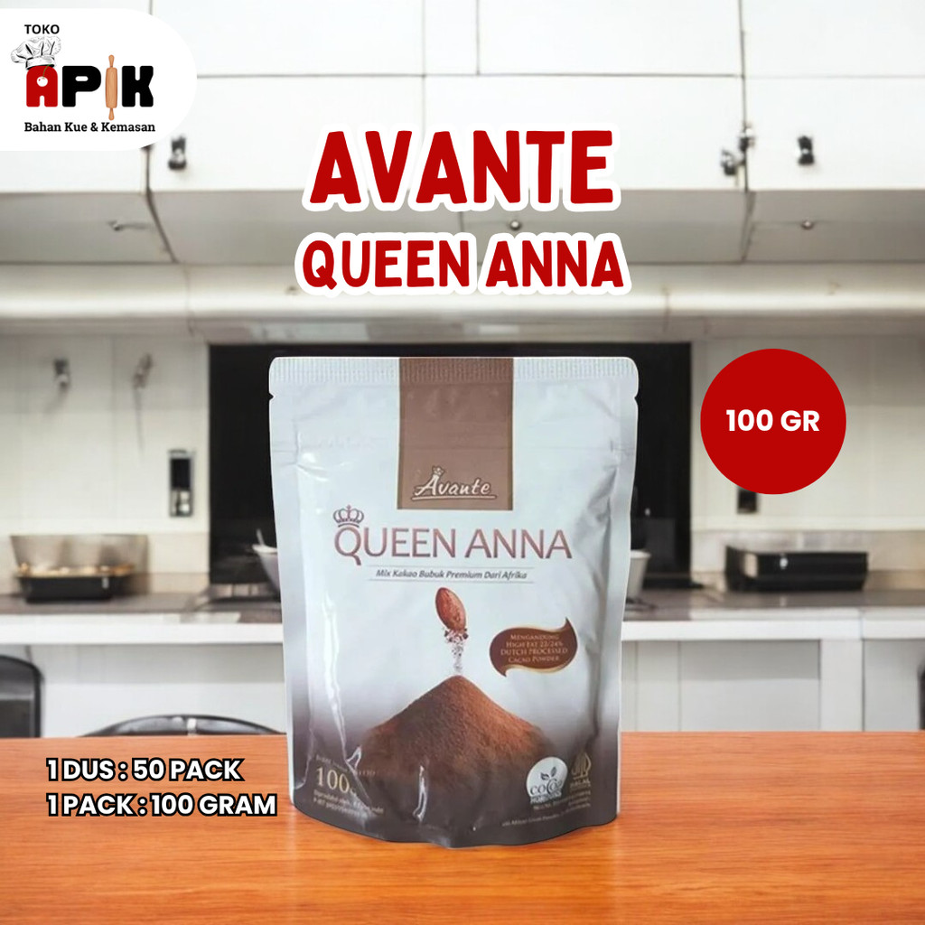 

Coklat Bubuk Avante Queen Anna 100gr / Cocoa Powder / Cokelat bensdrop