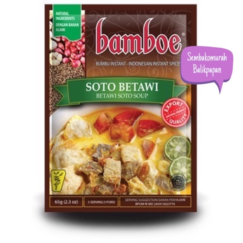 

BAMBOE soto betawi 65gr