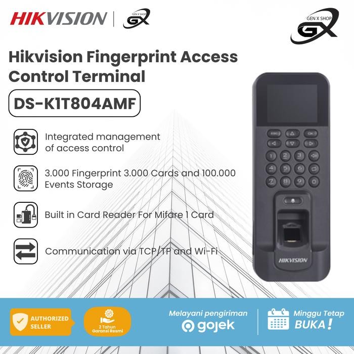 

HikVision DS-K1T804AMF Access Control Terminal - DS-K1T804AMFSale