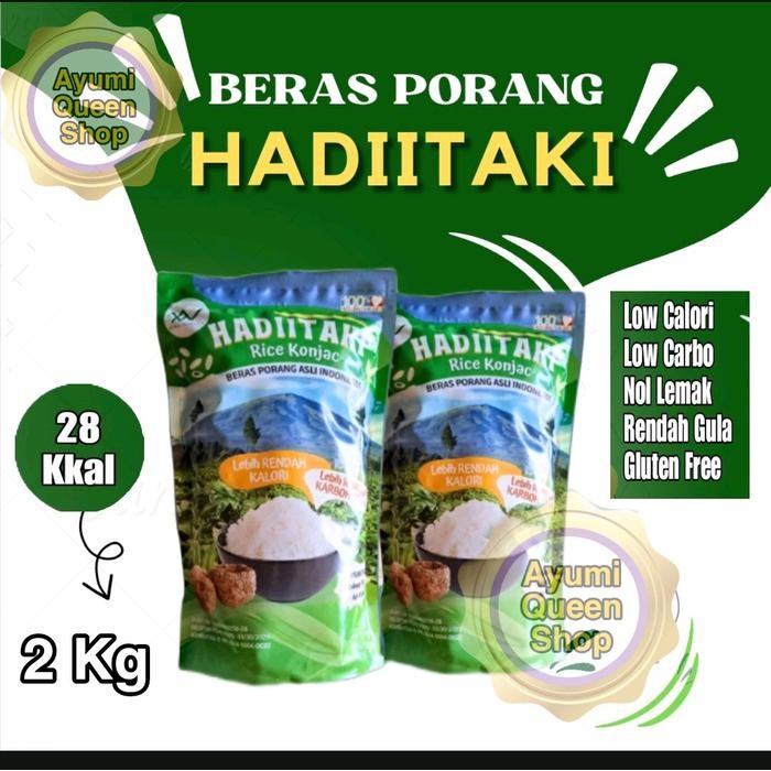 

HADIITAKI BERAS PORANG 2 Kg