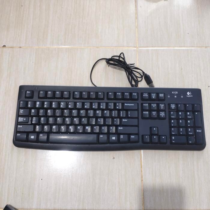 Keyboard Logitech K120 Original Ex Warnet