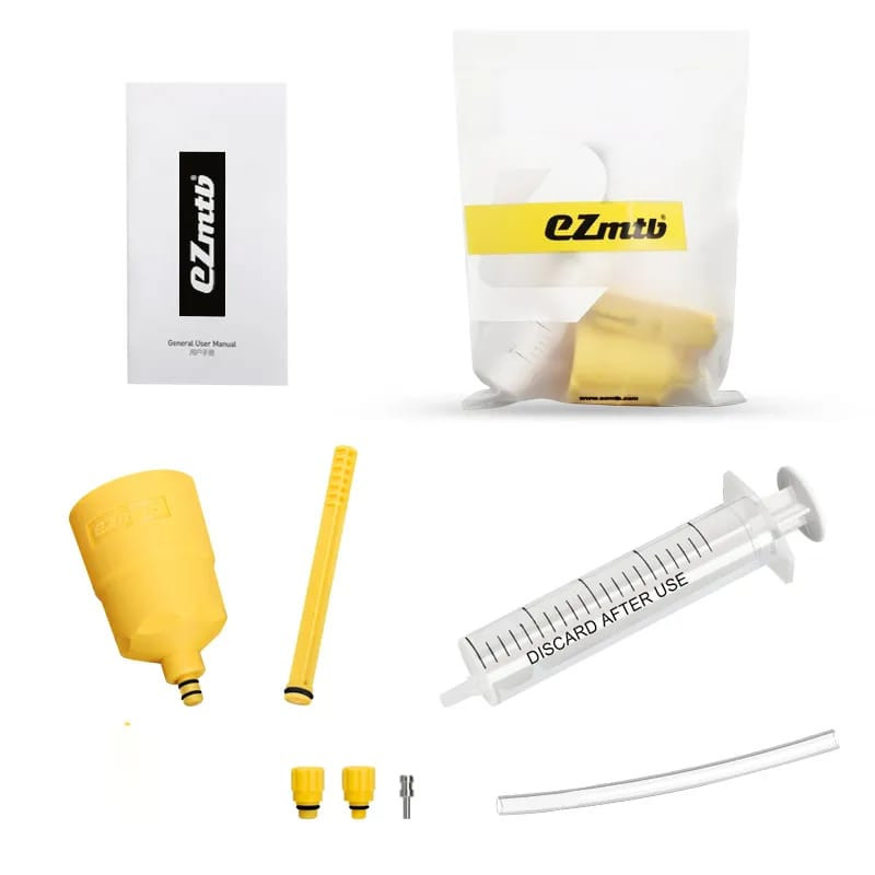 EZmtb Bleeding Kit Tool Alat Service Rem Hidrolik Shimano Tektro Sepeda MTB Road Bike Lengkap Set