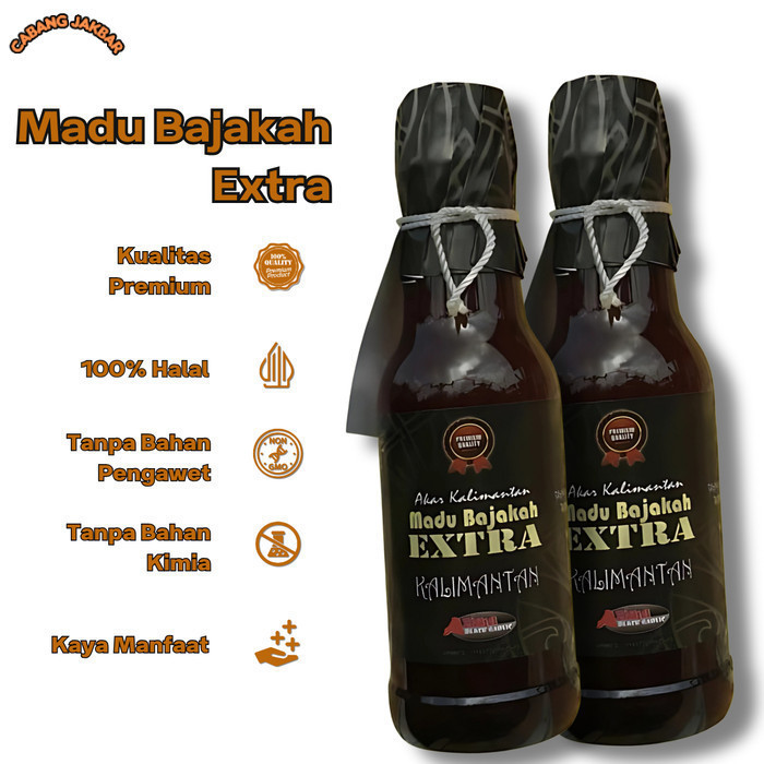 

Madu Bajakah Borneo Original Extra Oleh Oleh Khas Kalimantan