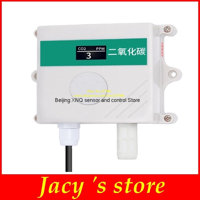 Greenhouse  Analog co2 transmitter CO2 sensor Carbon Dioxide Sensor with 0-5V 0-10V 4-20ma RS485 out