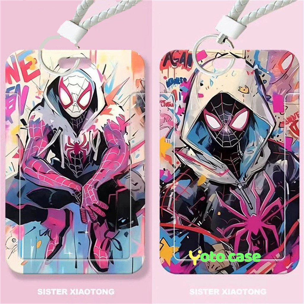 

Yotocase ID Card Holder Motif Kartun Spider Man Yang Trendi Korea | Tempat Pelindung Kartu Nama Photocard Sekolah Kantor Photocard Photo Card