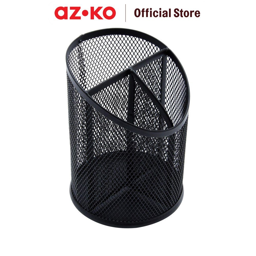 

AZKO Organizer Pena - Hitam Desk Storage Box Tempat Alat Tulis Minimalis Serbaguna Wadah Penyimpanan Multifungsi Organizer Meja