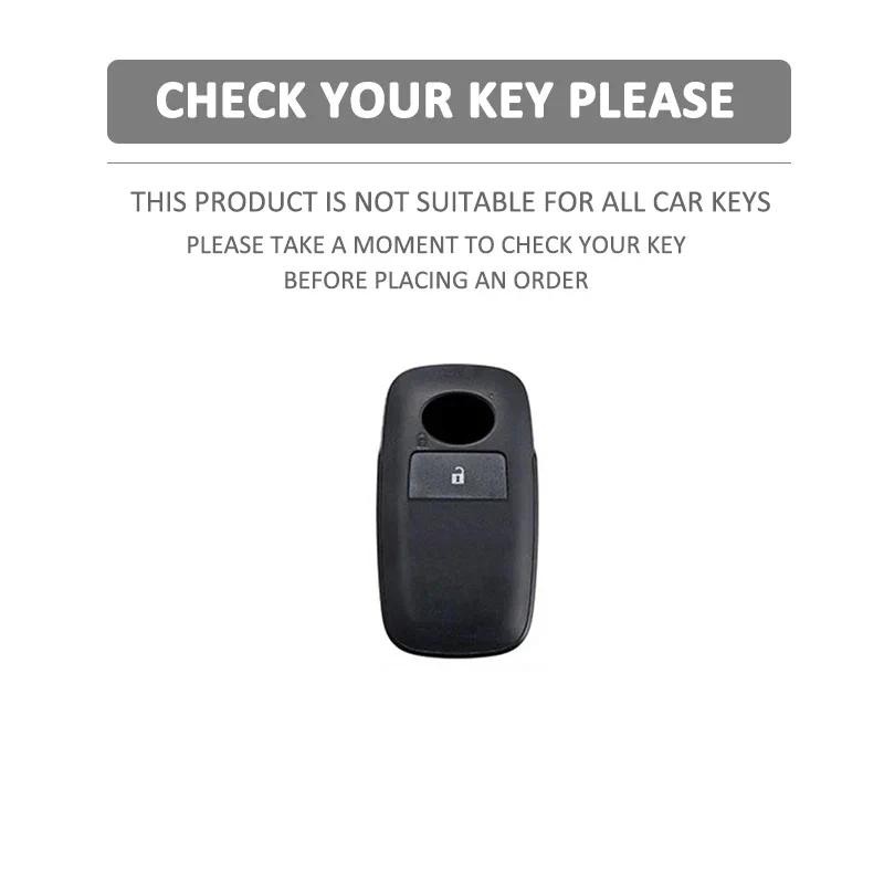2 Buttons Silicone Car Key Cover Case Protection Skin Shell Holder for Toyota RAIZE for Daihatsu Roc