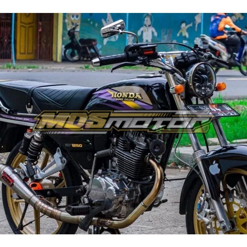 STRIPING STICKER GL MAX TAHUN 1997 UNGU GOLD STRIPING GL MAX UNGU