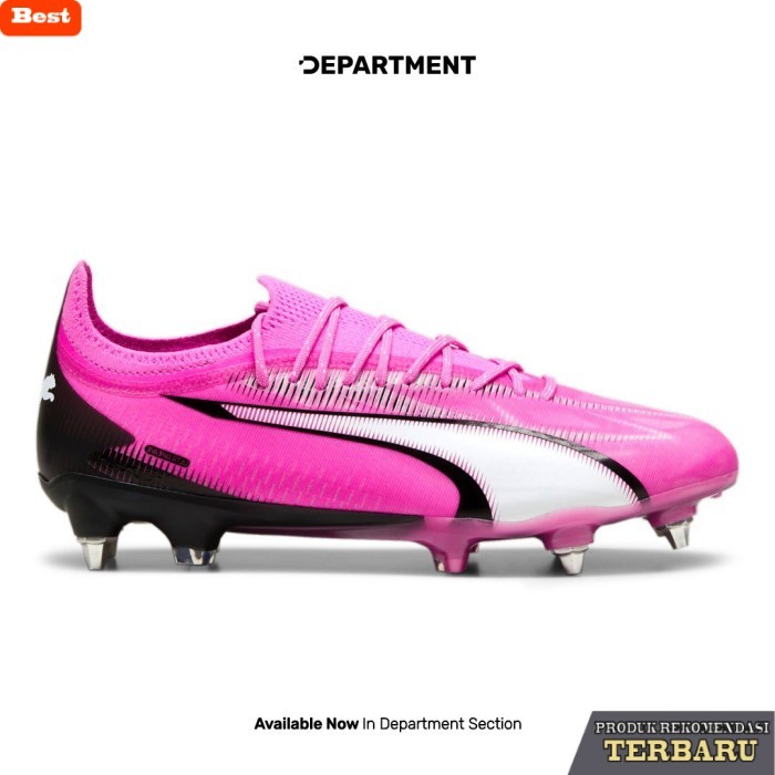rekomendasi sepatu bola untuk kaki lebar Sepatu Bola Pria PUMA ULTRA ULTIMATE MXSG POISON PINK 10774