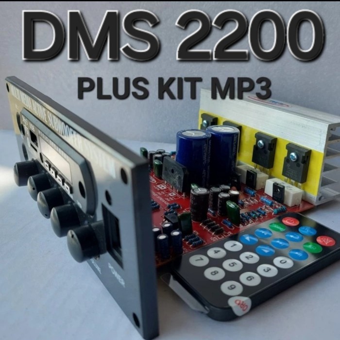 JN99 (  DMS 2200 ) KIT PCB MODUL SPEAKER AKTIVE ACTIVE AKTIF STEREO MIC KARAOKE MP3 SUBW SUBWOFER WO