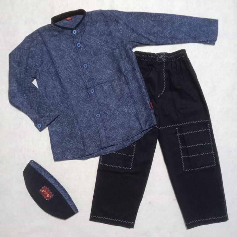 [HOT NEW] Baju Koko Anak Jaguar A&J Lengan Panjang