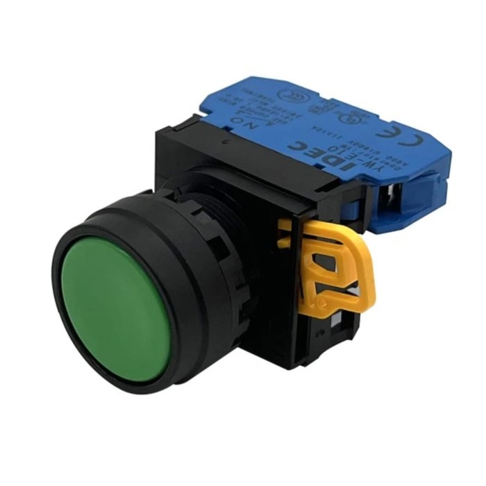 OA99 YW1B-M1E01R YW1B-M1E01Y YW1B-M1E01G YW1B-M1E01S YW1B-M1E01 IDEC PUSH BUTTON  - Hijau