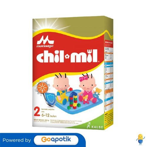 

Morinaga Chil Mil Susu Lanjutan Powder 400 Gram Dus