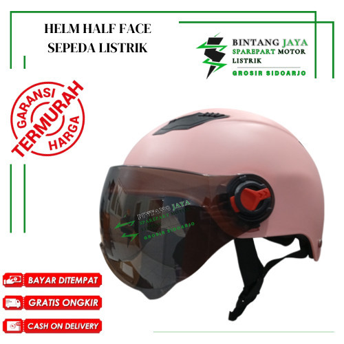 Helm Sepeda LIstrik Lucu Helm Sepeda Listrik Murah Helm Viral Helm Unik Helm Pria Wanita Unisex