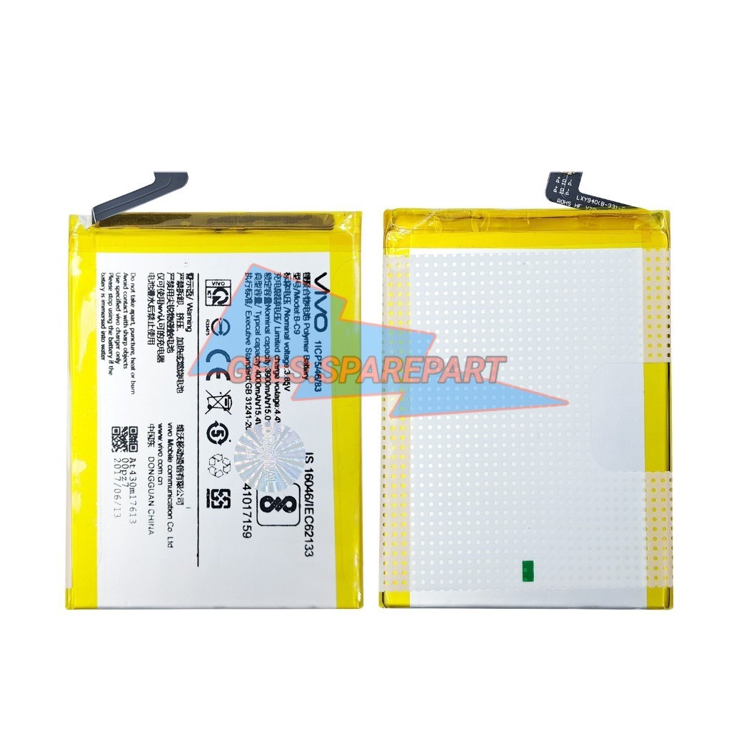 BATERAI B-C9 VIVO V7 PLUS / V7P / V7+ ORIGINAL 100% BATRE BATTERY BATRAI BATREI