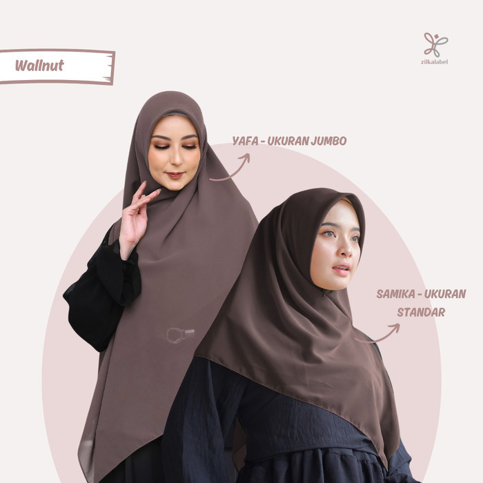 ♚Promo Terlaris♚`~ ZIPPER SQUARE INSTANT Yafa & Samika / Hijab Instan Segiempat Resleting Premium / 