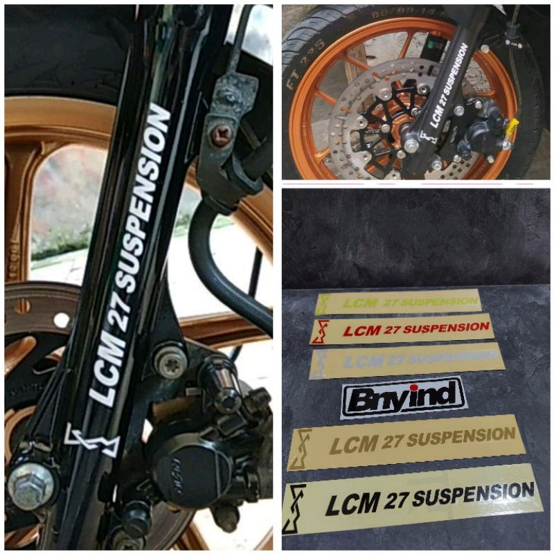 STICKER SHOCK LCM 27 SUSPENSION CUTTING STICKER SHOCK LCM 27 SUSPENSION CUTTING