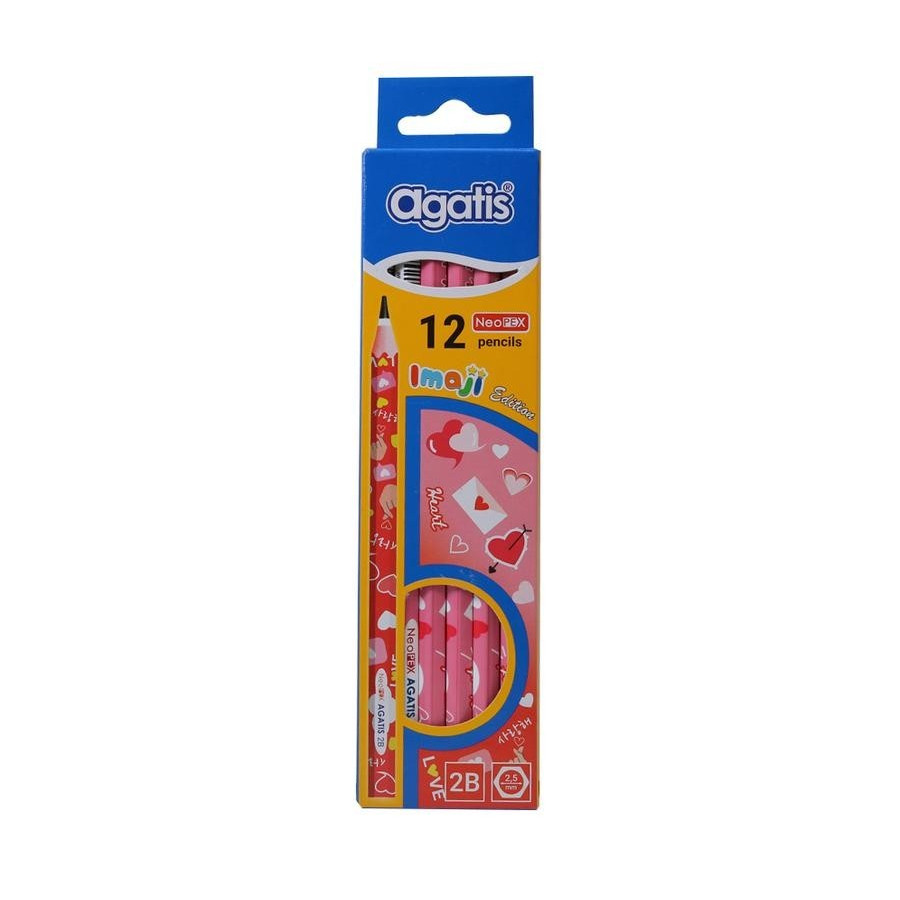 

Pensil / Pencil Agatis Neopex W6 2B heart