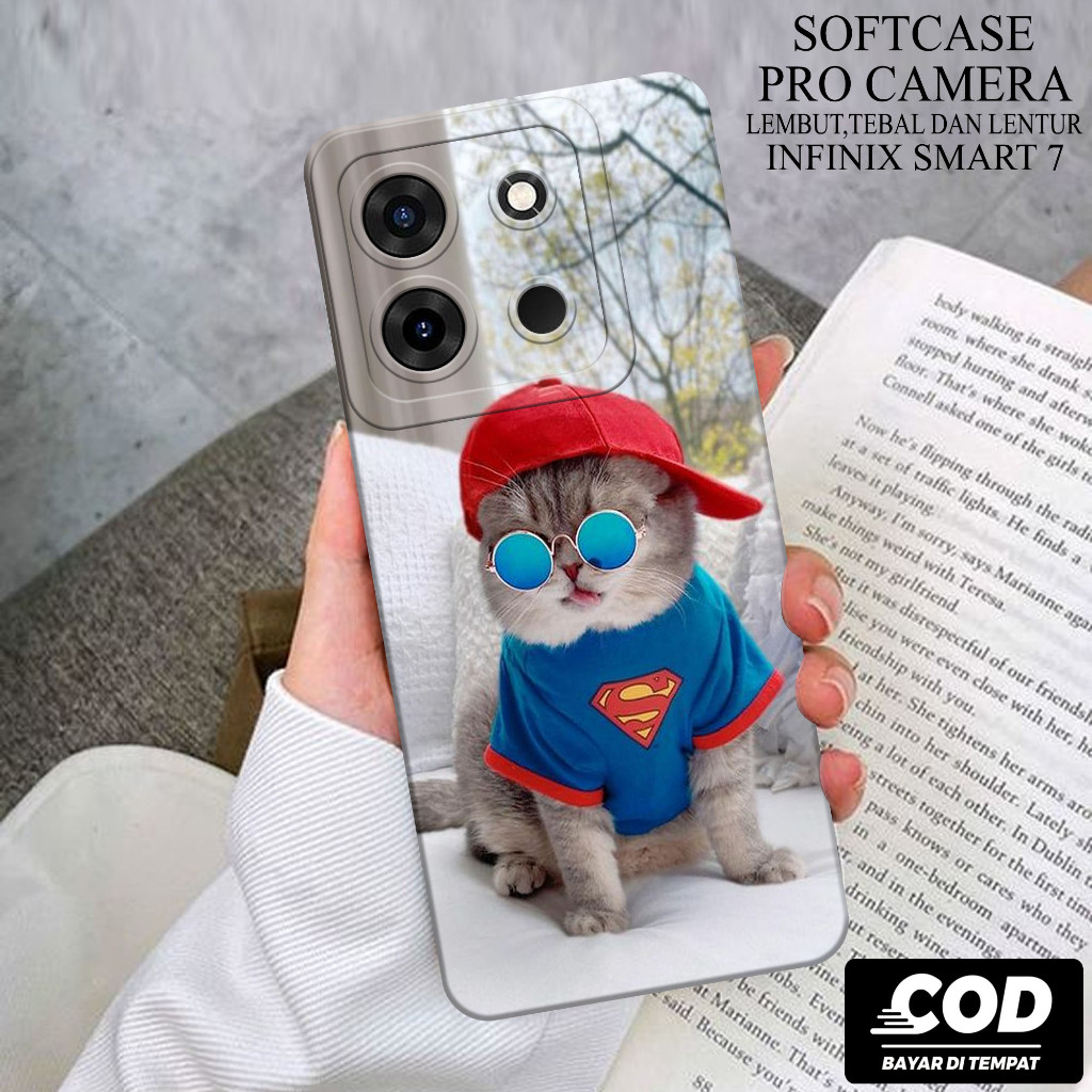 Case Hp Infinix Smart 7 2023 - Softcase Infinix Smart 7 Terbaru - Casing Infinix Smart 7 - Kesing In