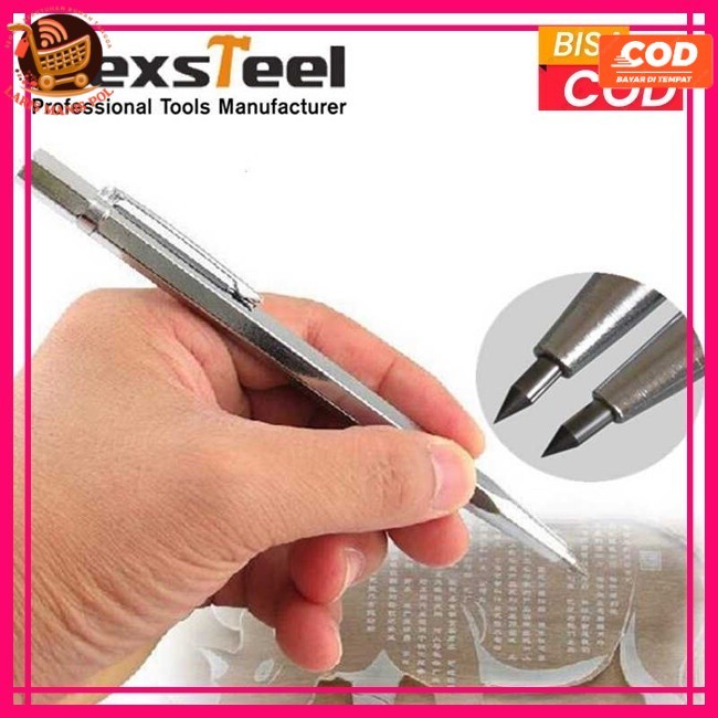 

LMP Flexsteel Pena Ukir Metal Scriber Tungsten Carbide Tip