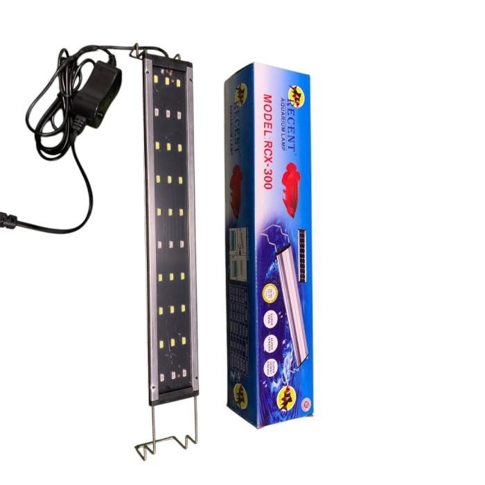 lampu led aquarium RECENT RCX 300 14 watt 30 cm aquascape untuk aquarium ukuran 40 cm