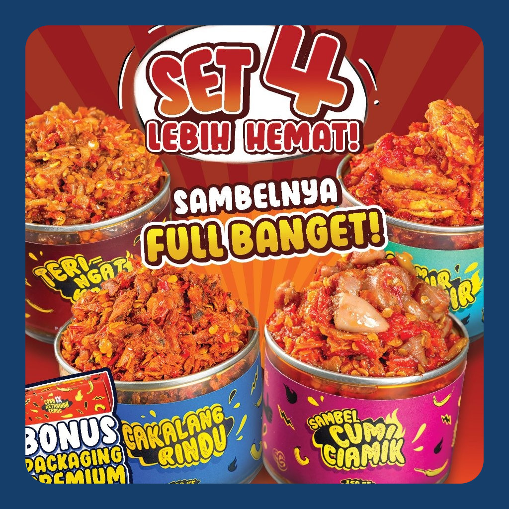 

Eatsambel - Paket Kerjasama Mas Yangun (Set 4)