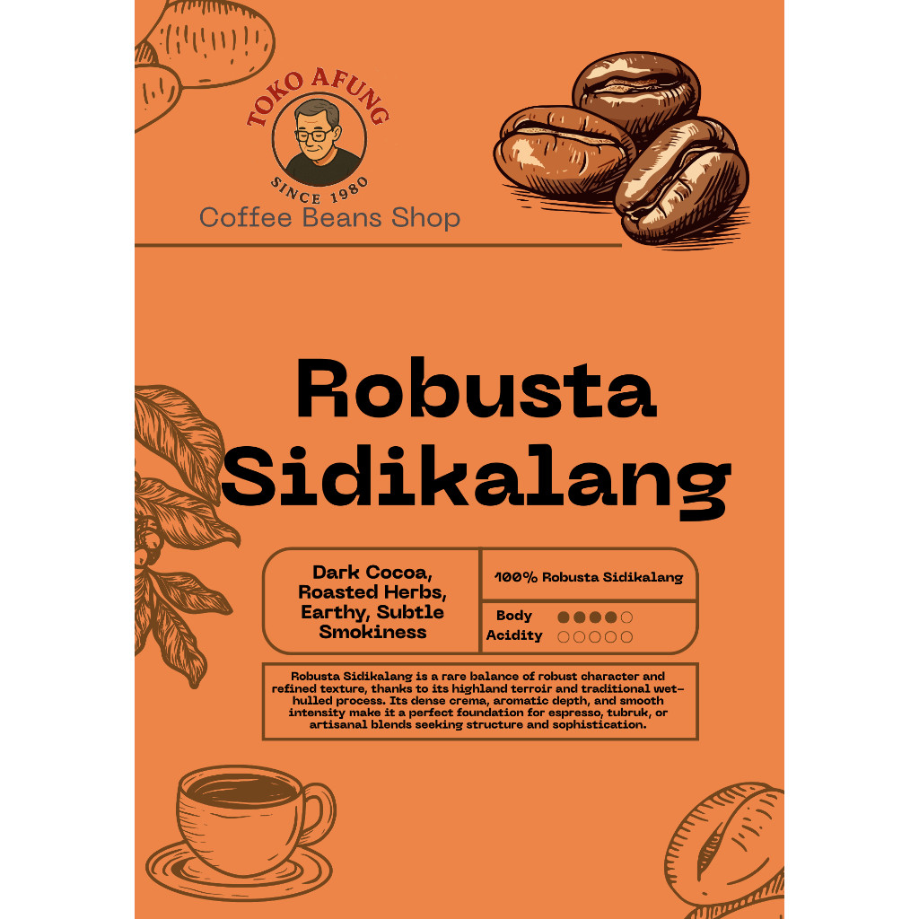 

Kopi Robusta Sindikalang - Toko Afung