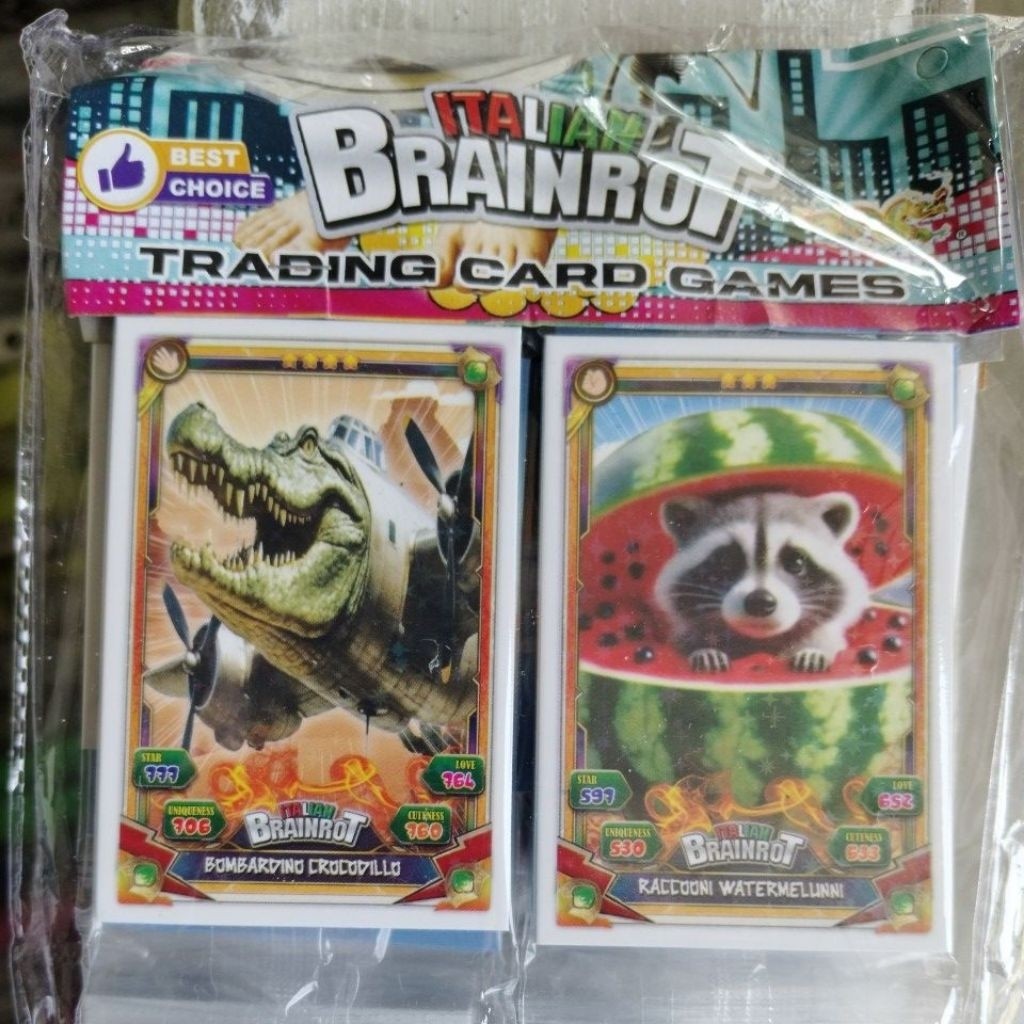 [ MMD TOYS  ] TRADING KARTU ANOMALI ITALIAN BRAINROT / KARTU ANOMALI VIRAL