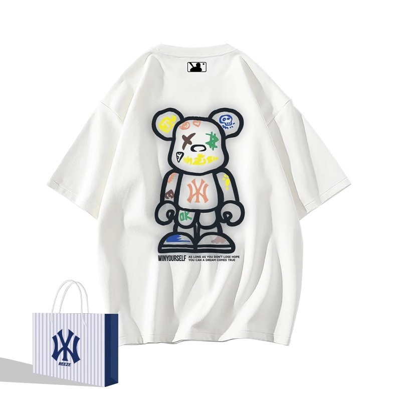 KAOS MLB PREMIUM MIROR COTTON 20'S KAOS MLB FULLTAG KAOS COWOK KAOS CEWEK READY STOK