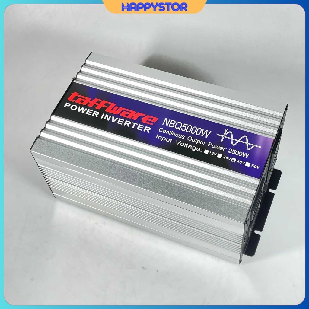 Taffware Power Inverter Mobil Pure Sine Wave DC 48V to AC 220V 5000W - NBQ5000W