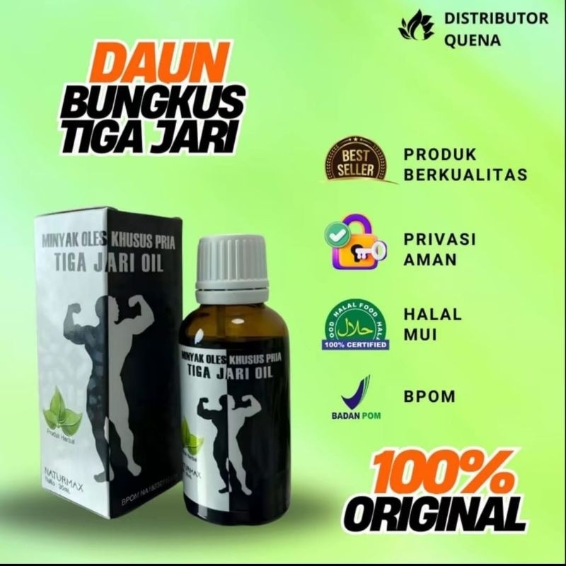MINYAK DAUN TIGA JARI OIL HERBAL ORIGINAL P3MB3SARMIZT3RP. MINYAK TRADISIOANAL ASLI ORIGINAL BPOM