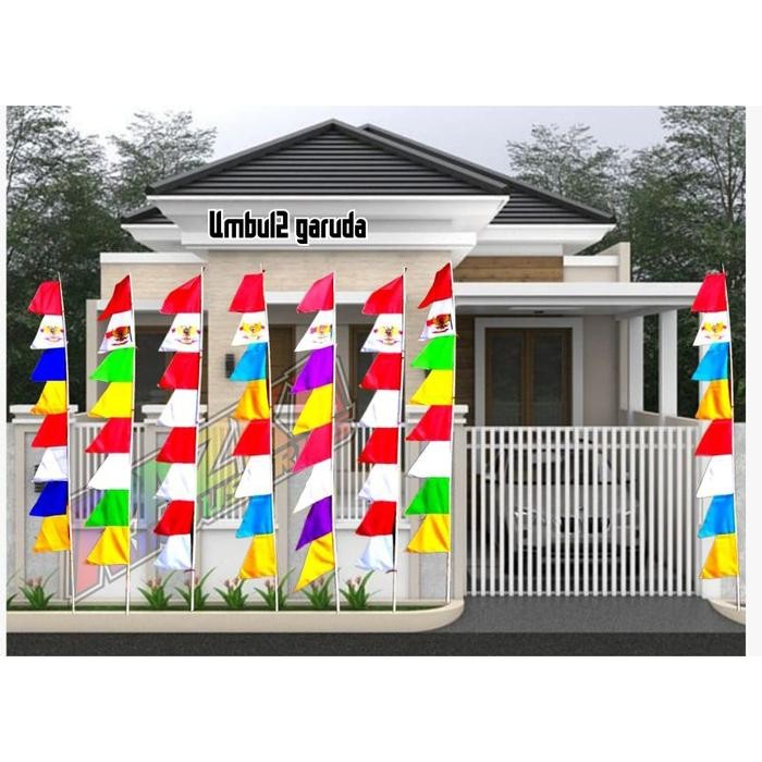 promo. BENDERA UMBUL UMBUL 17 AGUSTUSAN PER KODI murah