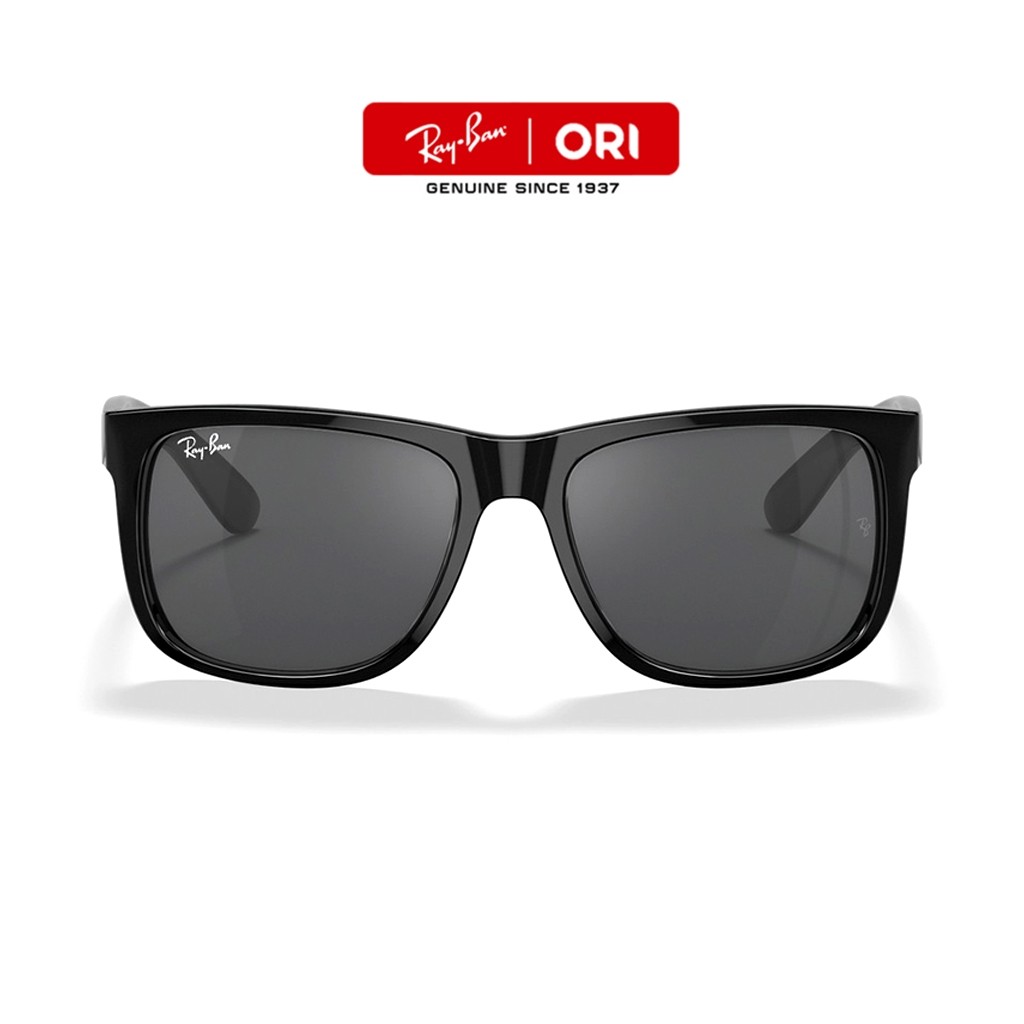 kacamata RAY-BAN JUSTIN | RB4165 | Sunglasses | 54mm hitam rayban kaca mata ORIGINAL 100% pria wanit