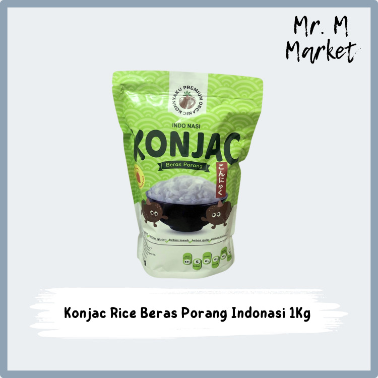 

Konjac Beras Porang Shirataki Rice 1kg Halal - Beras Diabet / Beras Diabetes
