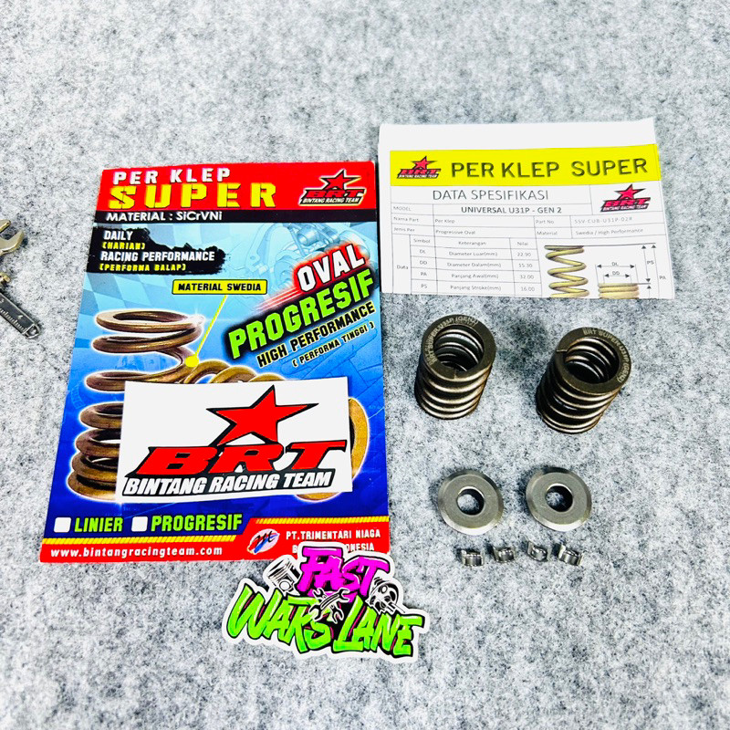 per klep brt jupiter 32mm universal bebek matic U31P gen 2 per klep bebek matic 32mm brt set retaine