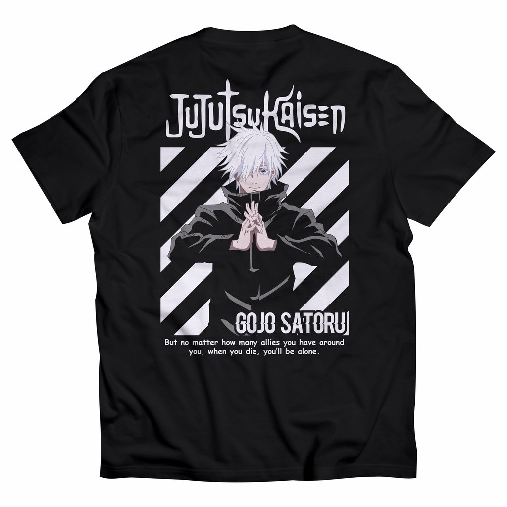 Baju Anime JUJUTSU KAISEN GOJO SATORU JK01#  Kaos Anime KEREN COD