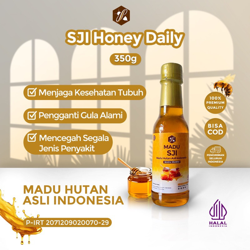 

NEW Madu SJI Ukuran 350gr PREMIUM