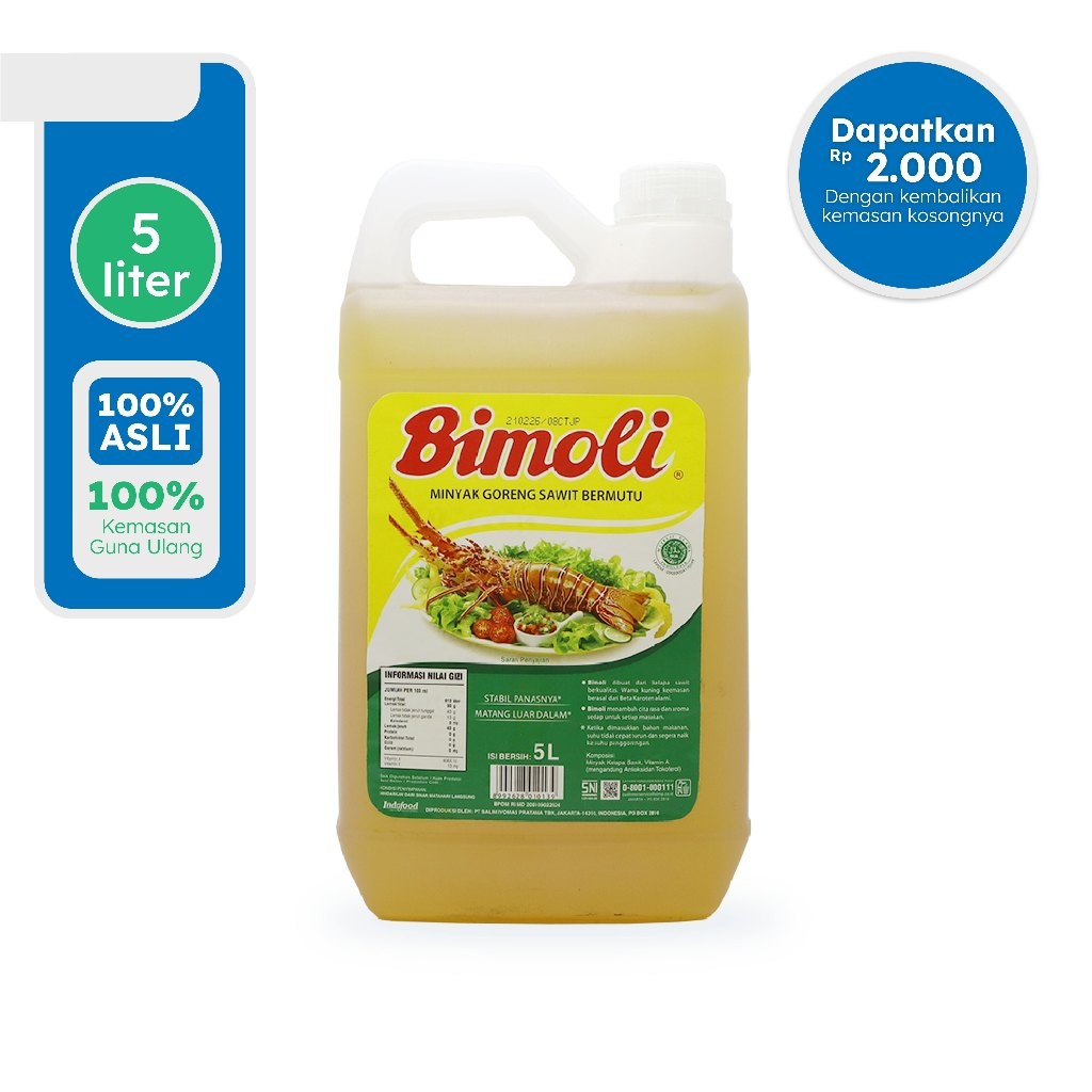 

Bimoli Minyak Goreng 5 liter