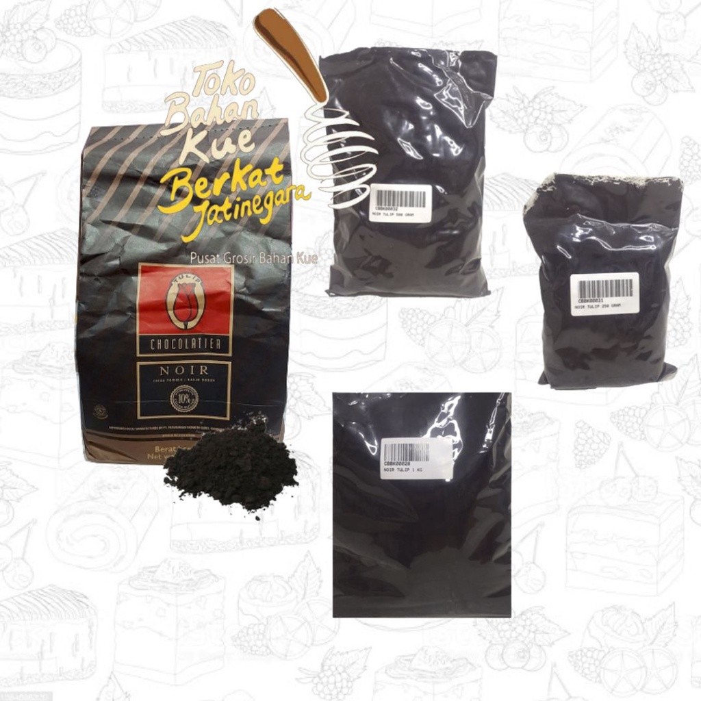 

NOIR TULIP 500 GR / COKLAT BUBUK NOIR TULIP