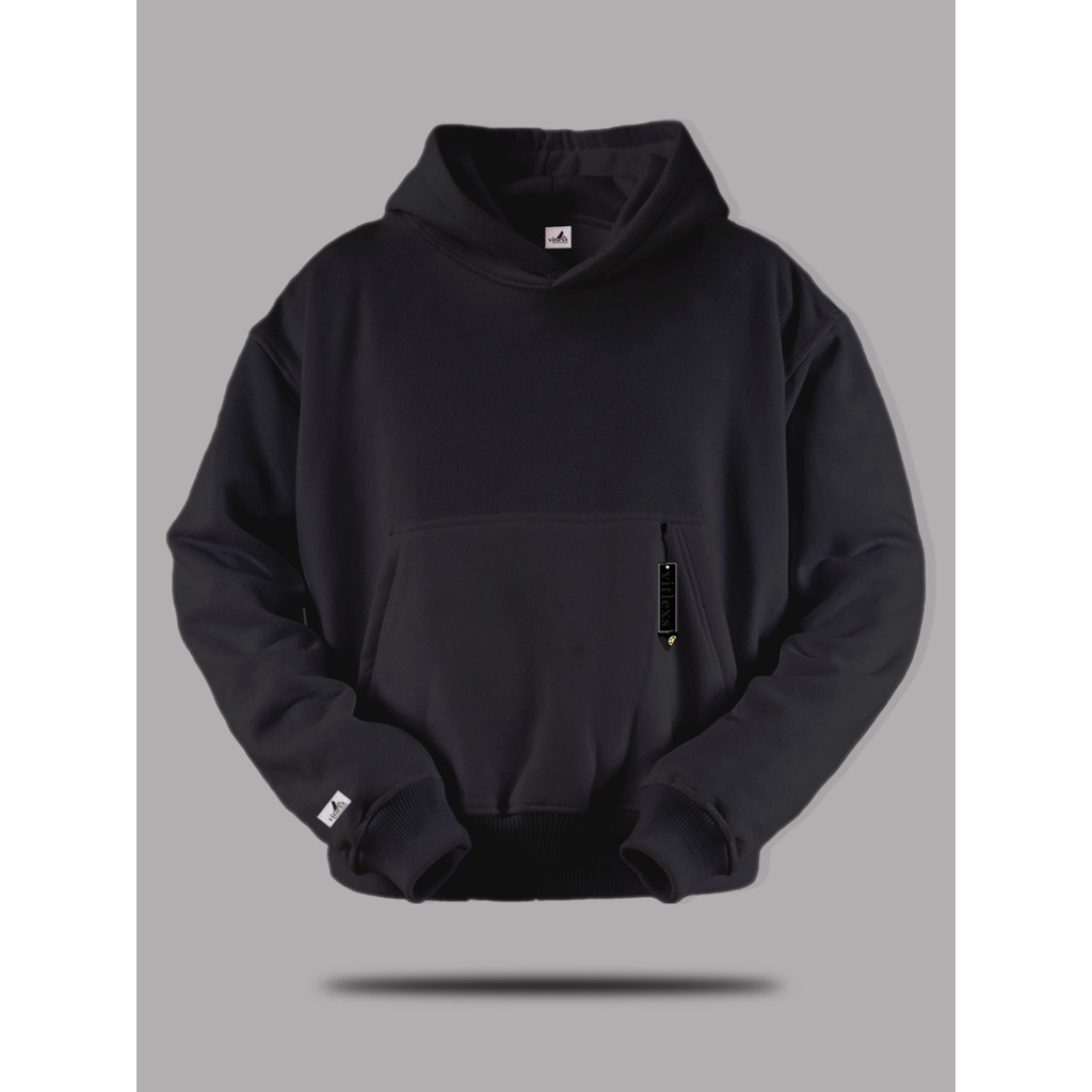 Vitlexs Boxy Fit Hoodie Cotton Fleece 330 Gsm Boxy 330 gsm Hoodie Boxy Polos 330 Gsm