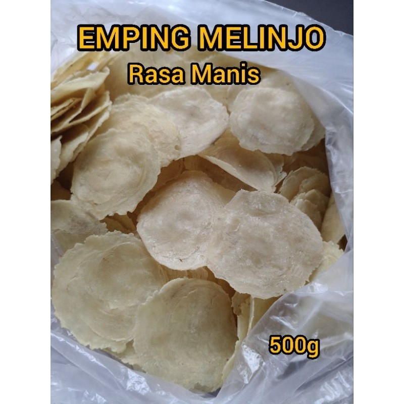 

Emping Melinjo Mentah Rasa Manis / 500g