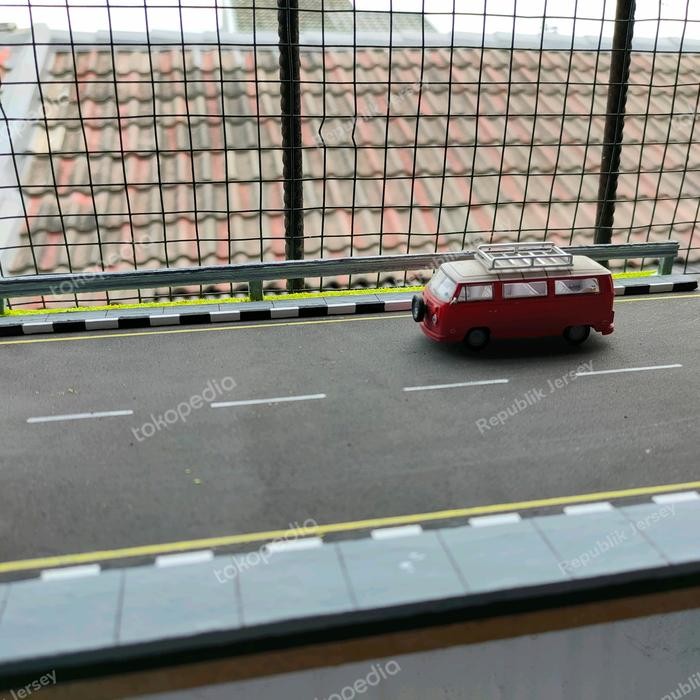 Diorama Diecast - Diorama Jalanan tol Jalan Pinggir tol Diorama Jalan