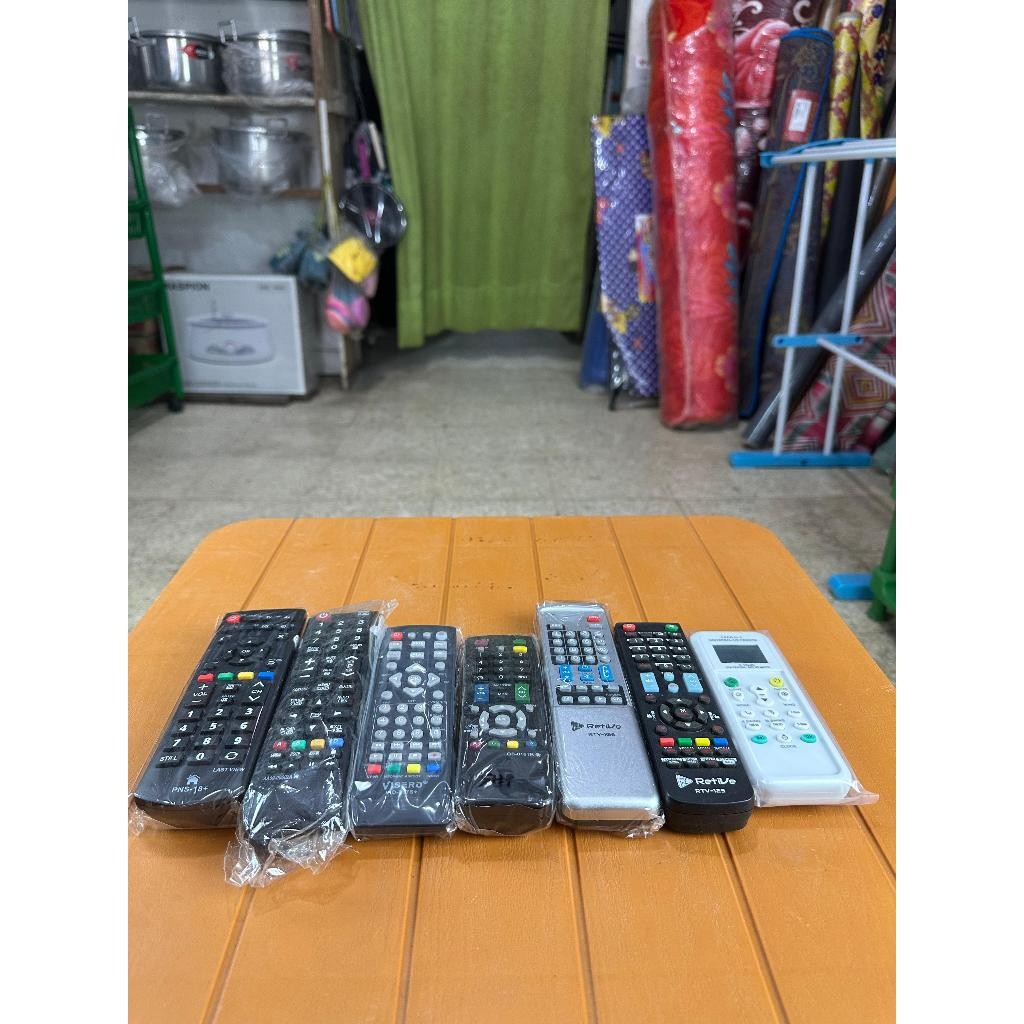 Remote TV/AC/Universal Serbaguna TV Panasionic/TV Samsung/STB Visero/TV Sharp/TV Tabung Retive/TV LE