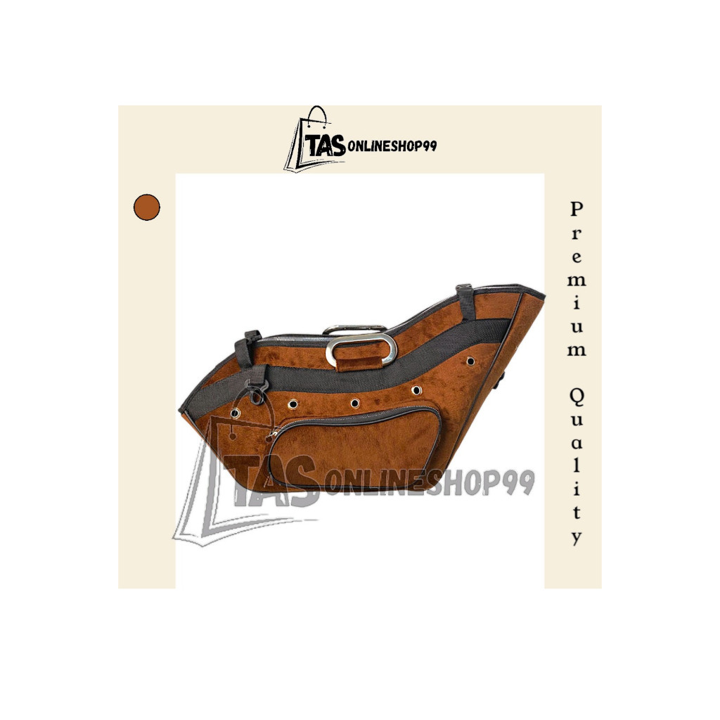 REBONSHOP TASONLINESHOP Tas Kiso Ayam Bangkok Bahan Bulu Beludru Premium - Tas Kiso Ayam Petarung - 