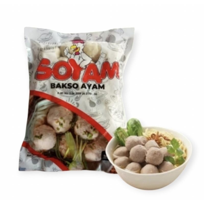 

Soyam bakso ayam 500g / BASO AYAM So yam 500g