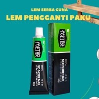 

LEM PENGGGANTI PAKU HIJAU LEM PEREKAT SERBAGUNA PENGGANTI PAKU TEMBOK NO MORE NAIL LEM SUPER KUAT PEREKAT DINDING ORIGINAL